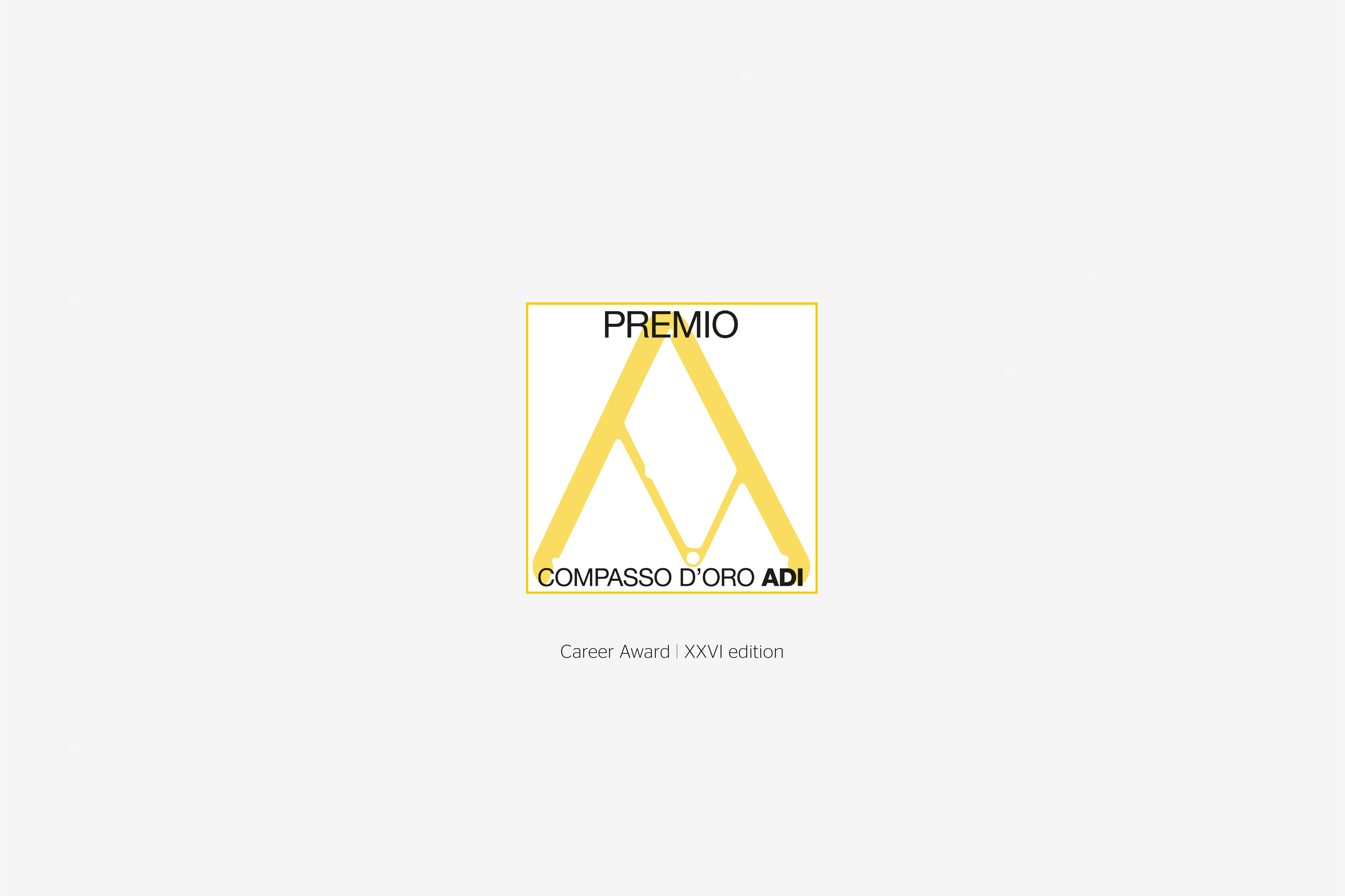 ADI Compasso d'Oro - Premio alla carriera